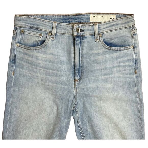 RAG & BONE Women’s Nina High-Rise Ankle Cigarette Jeans,‎ SZ 29 - Picture 5 of 10